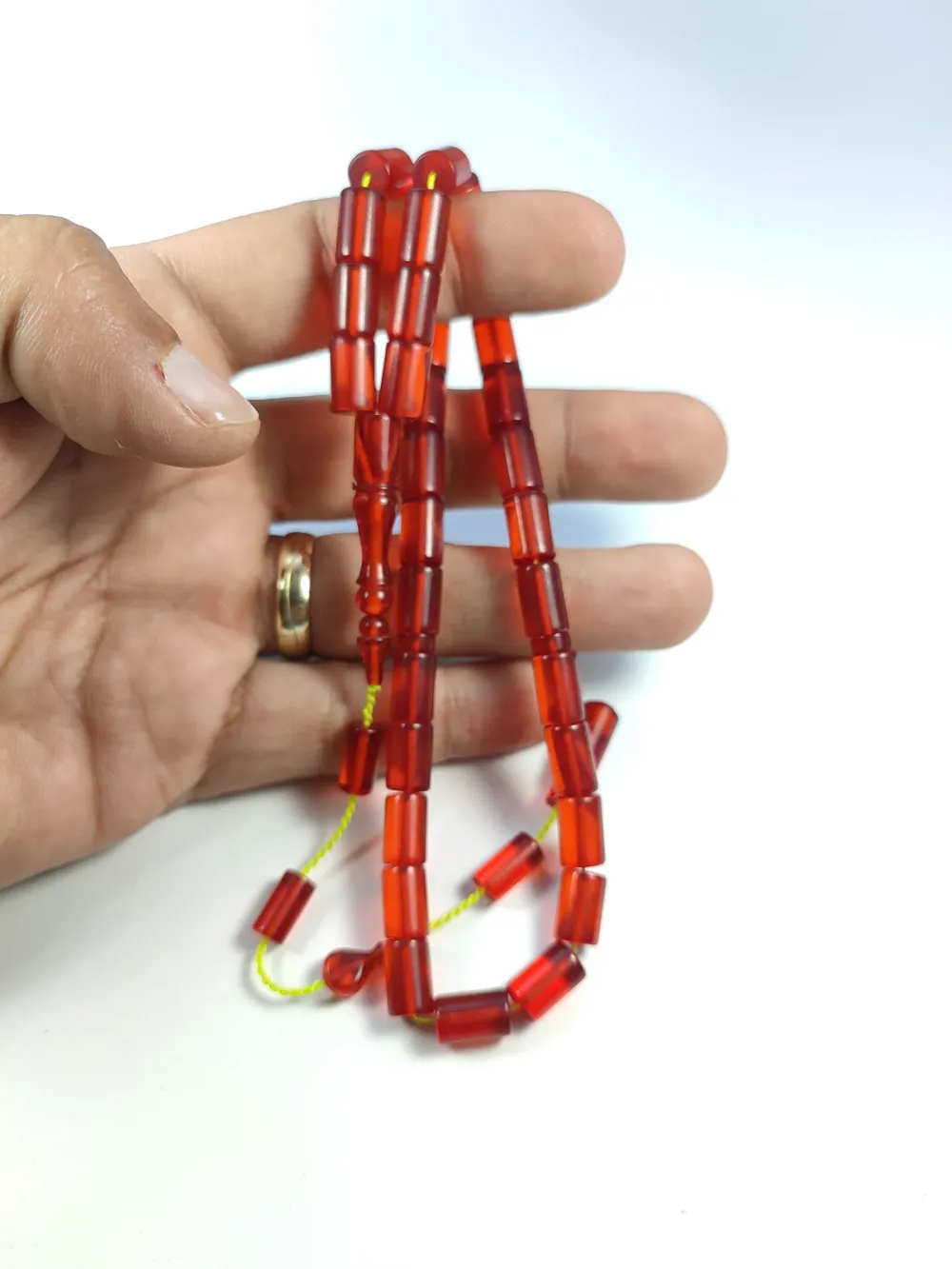 Mehmet Sancaktar Usta İşi̇ İmzalı Mühürlü  Zar Kehri̇bar küçük resim 5