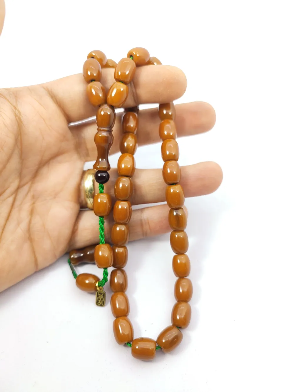 Muhammed Dabbas Usta Eseri̇ Osmanlı Torunu (Osmanlıya En Yakın) Sıkma Kehri̇bar küçük resim 5