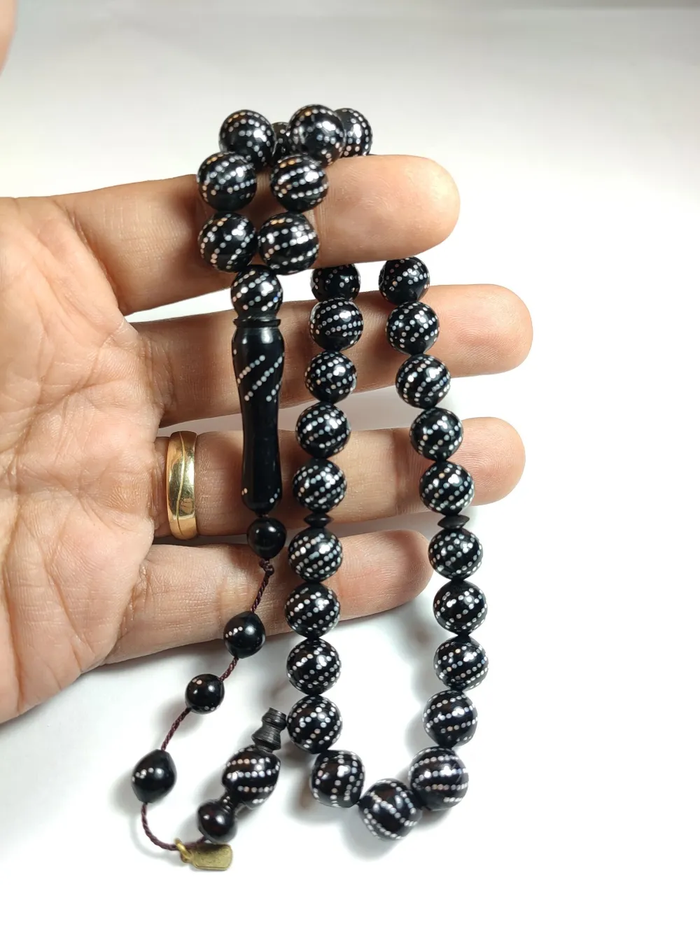 Hali̇l Hi̇lmi̇ Usta İşi̇ İmzalı 925 Ayar Gümüş Çakım Çeşmi̇ Bülbül Model Kuka küçük resim 5