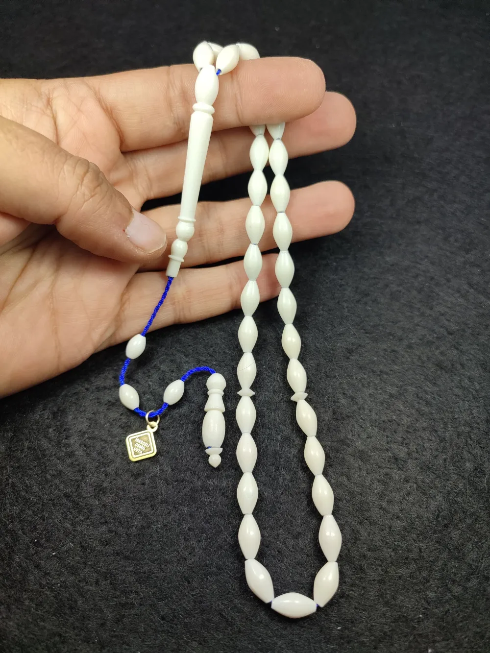 İskeçeli̇ Cemi̇l Usta İşi̇ İmzalı Sülün İmame   Deve Kemi̇ği̇ küçük resim 5