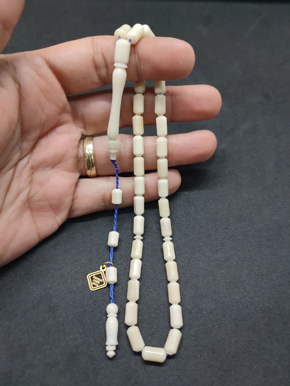 İskeçeli̇ Cemi̇l Usta Eseri̇ Sülün İmame Naturel Bali̇na Kemi̇ği̇ küçük resim 5