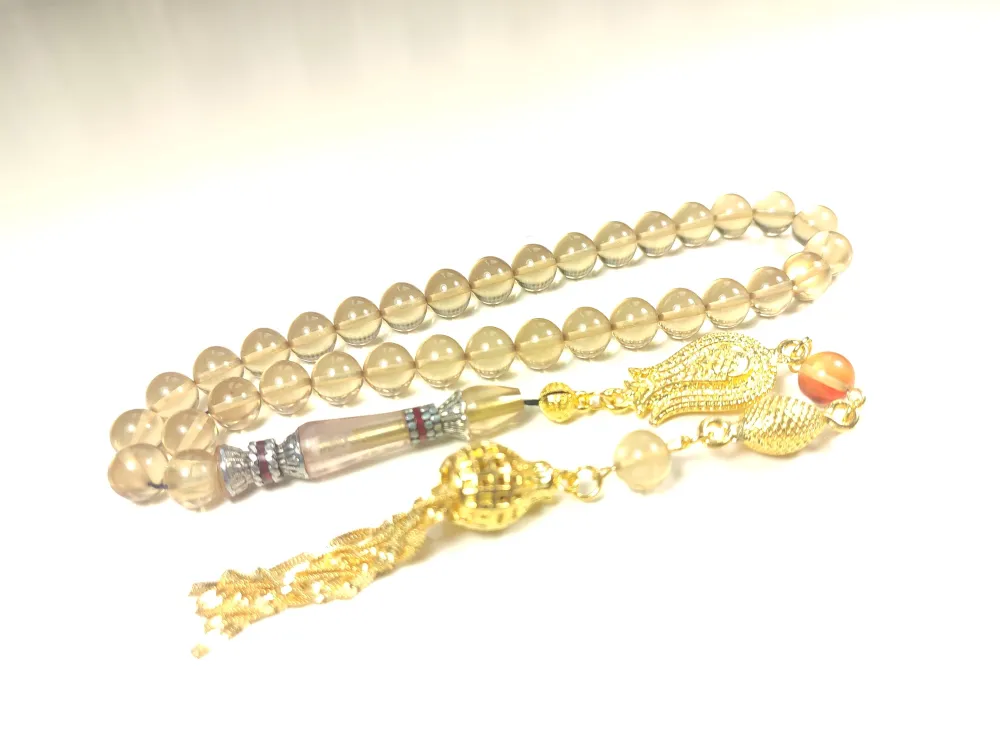 Şevket Alkan Usta Eseri̇ 925 Ayar Gümüş Nakkaş Alman Zar Kehri̇bar küçük resim 3