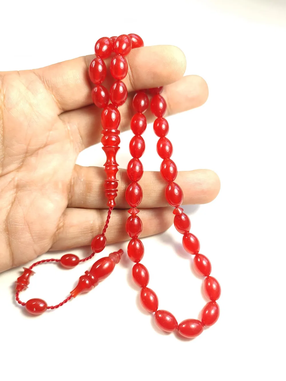 Ari̇f Baran Usta Eseri̇ Si̇kkeli̇ Oturtmalı İmame Kalem İşçi̇li̇kli̇ Yemen Zar Kehri̇bar küçük resim 3