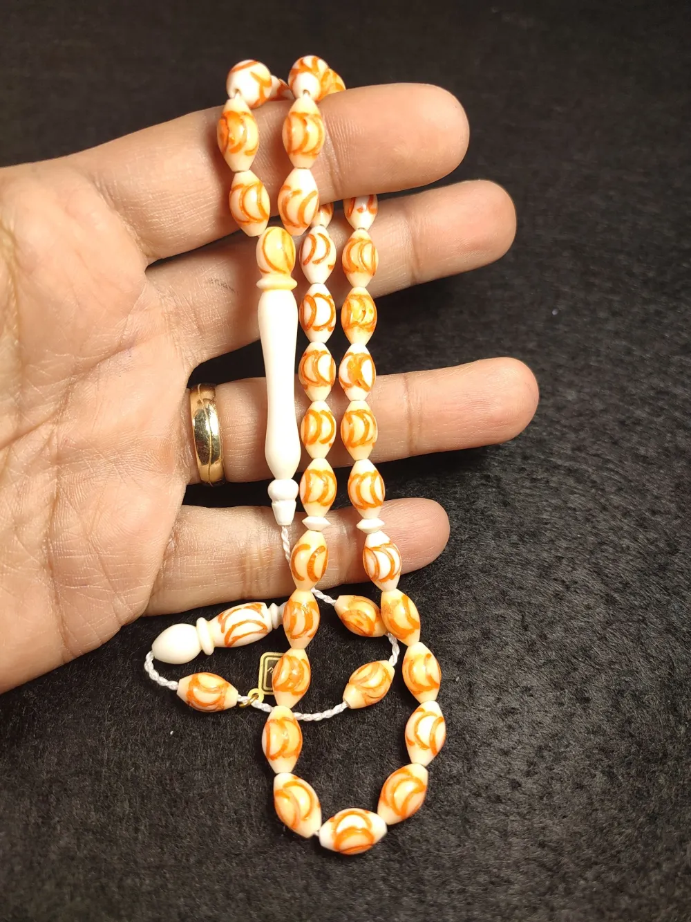 İskeçeli̇ Cemi̇l Usta İşi̇ İmzalı Mi̇neli̇ Deve Kemi̇ği̇ küçük resim 5