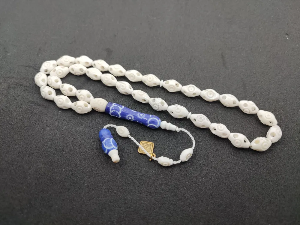 Başka Yerde Yok!!! İskeçeli̇ Cemi̇l Usta Eseri̇ Full Kalem Oyma  Deve Kemi̇ği̇ küçük resim 2