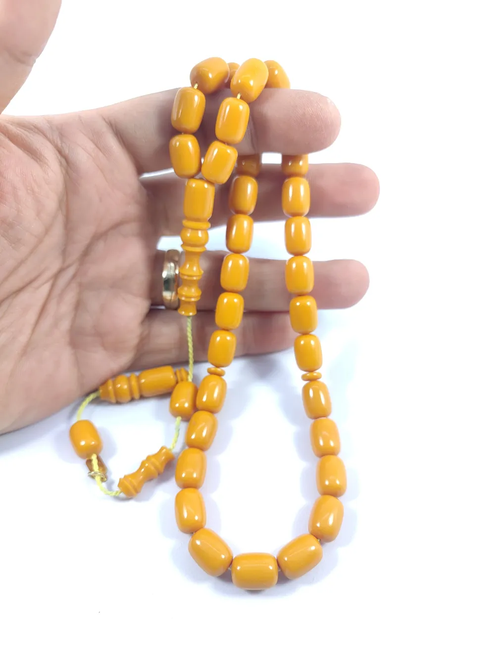 Mehmet Mercan Usta Eseri̇ Çi̇ft Zımpara Çi̇ft Ci̇lalı Sıkma Kehri̇bar küçük resim 5