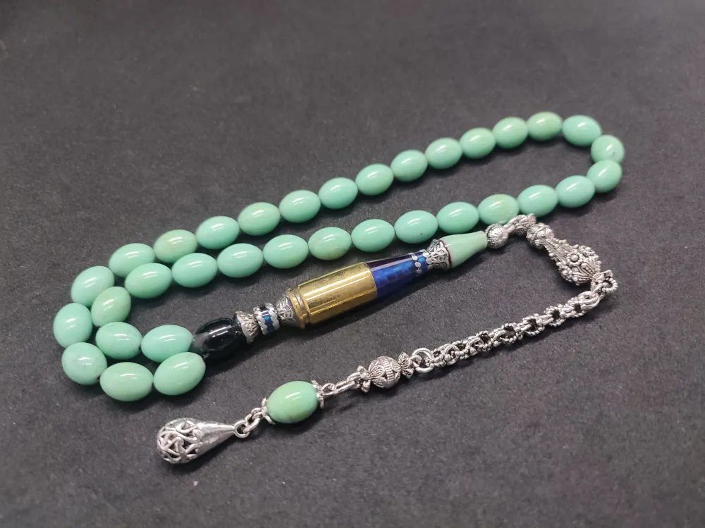 İmame Mermi̇ Kovanı Ve 925 Ayar Gümüş Nakkaş Kombi̇nli̇ Objeden Katali̇n