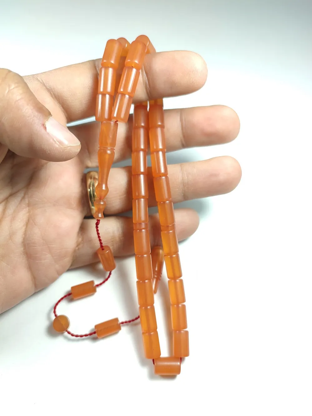 Mehmet Sancaktar Usta İşi̇ İmzalı Mühürlü  Zar Kehri̇bar küçük resim 4