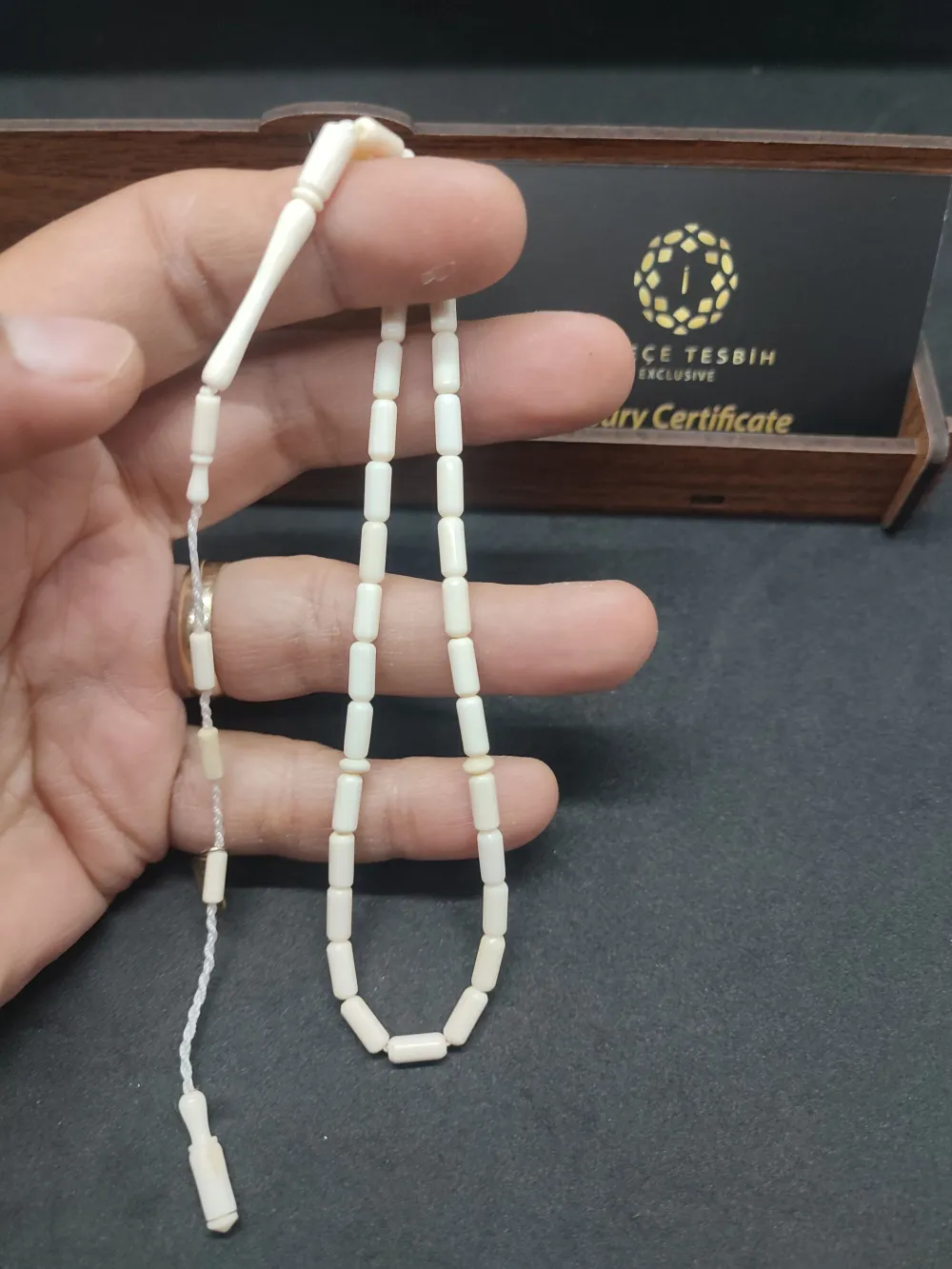 İskeçeli̇ Cemi̇l Usta Eseri̇  El Boy 7.14 Gr. Has  Fi̇l Di̇şi̇ küçük resim 4