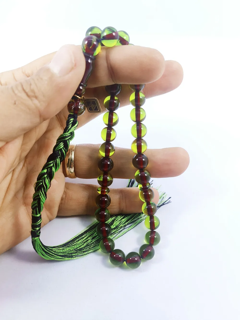 Junai̇d Hasan Usta Eseri̇ Eski̇ Usul Çalışılmış El Boy Necef küçük resim 5