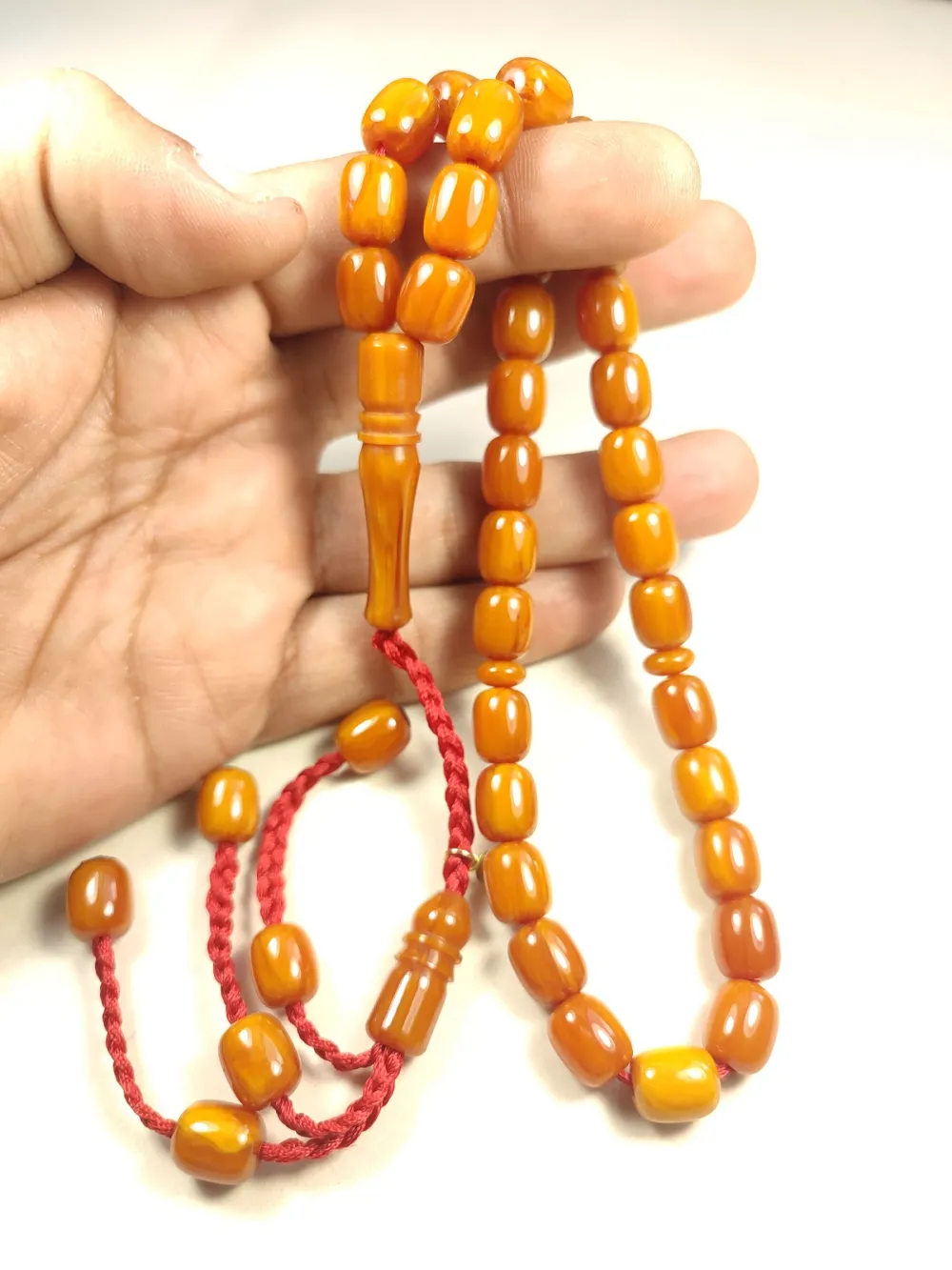 Mehmet Mercan Usta İmzalı Zaza  Model Sıkma Kehri̇bar küçük resim 5