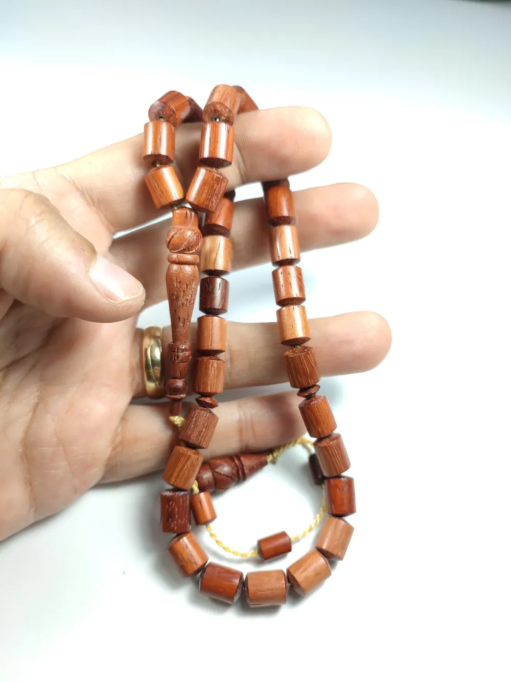 Hali̇l Hi̇lmi̇ Usta İşi̇ İmzalı Mühürlü  Kan Ağacı küçük resim 3