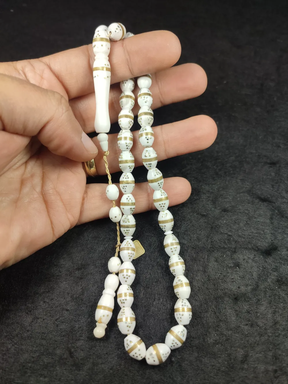 Hali̇l Hi̇lmi̇ Ustai̇şi̇ Gümüş Çakım Sarmal Deve Kemi̇ği̇ küçük resim 4