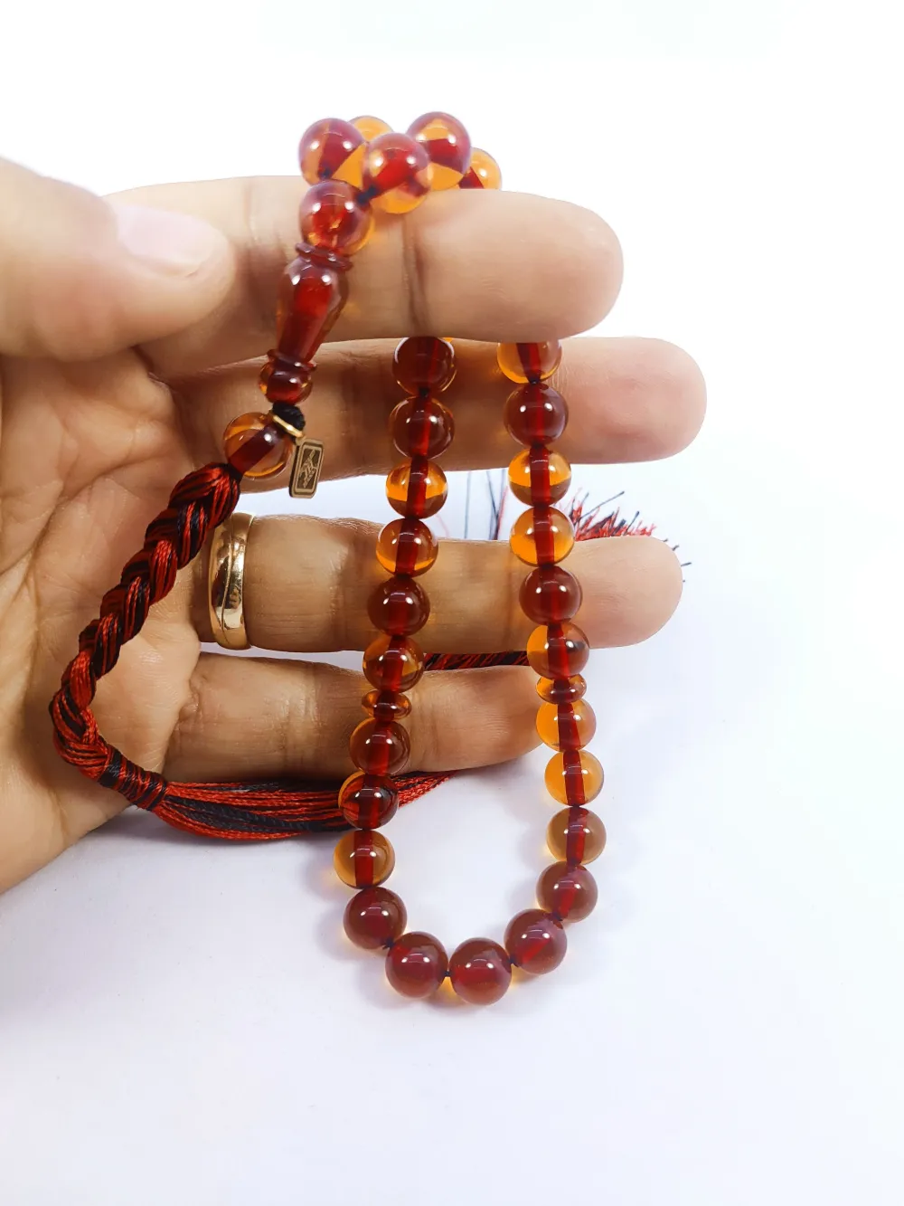 Junai̇d Hasan Usta Eseri̇ Eski̇ Usul Çalışılmış El Boy Necef küçük resim 5