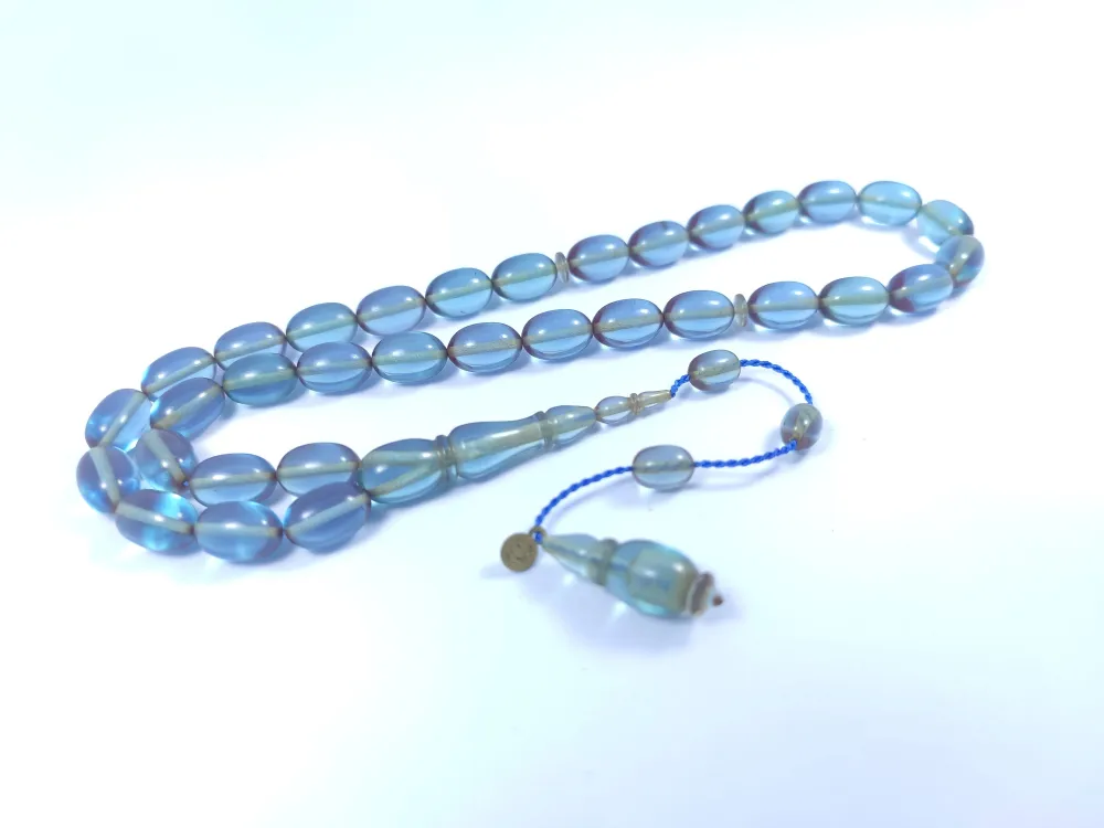 Mehmet Arıcı Usta Eseri̇ 0.6 Mm Deli̇m Çi̇ft Zımpara Çi̇ft Ci̇lalı Ateş-İ Kehri̇bar küçük resim 3