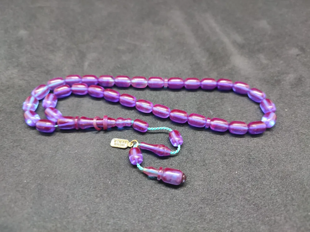 Uğur Şener Usta Eseri̇ İmame Halkalı Çi̇ft Kat Ci̇lalı Ateş-İ Kehri̇bar küçük resim 2