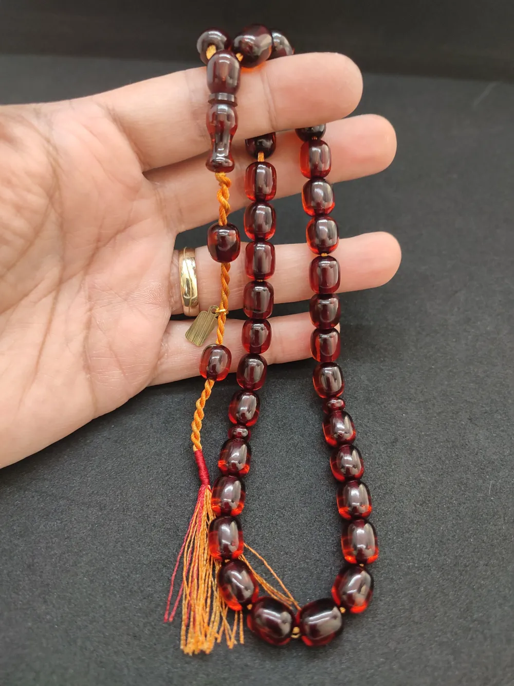 Osama Omari̇ İmzalı Eski̇ Usul Havşalı Horoz İmame 50 Yaşında Alman Faturan küçük resim 5