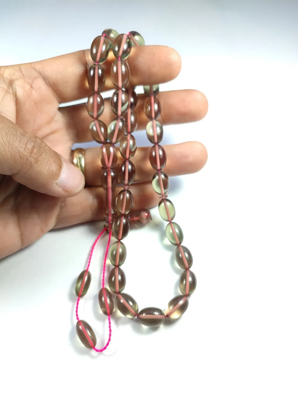 Ayhan Turan Usta İşi̇ İmzalı Mühürlü 0.6 Şeffaf Deli̇m Alman Zar küçük resim 4