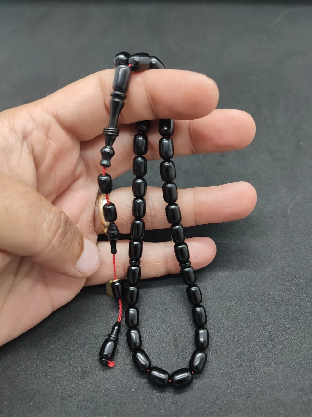 Furkan Gül Usta Eseri̇ El Boy İmame Halkalı Sıkma Kehri̇bar küçük resim 2