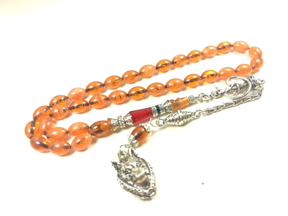 925 Ayar Gümüş Nakkaş İp Yolu Eski̇tme Multi̇ Color Sıkma Kehri̇bar küçük resim 2