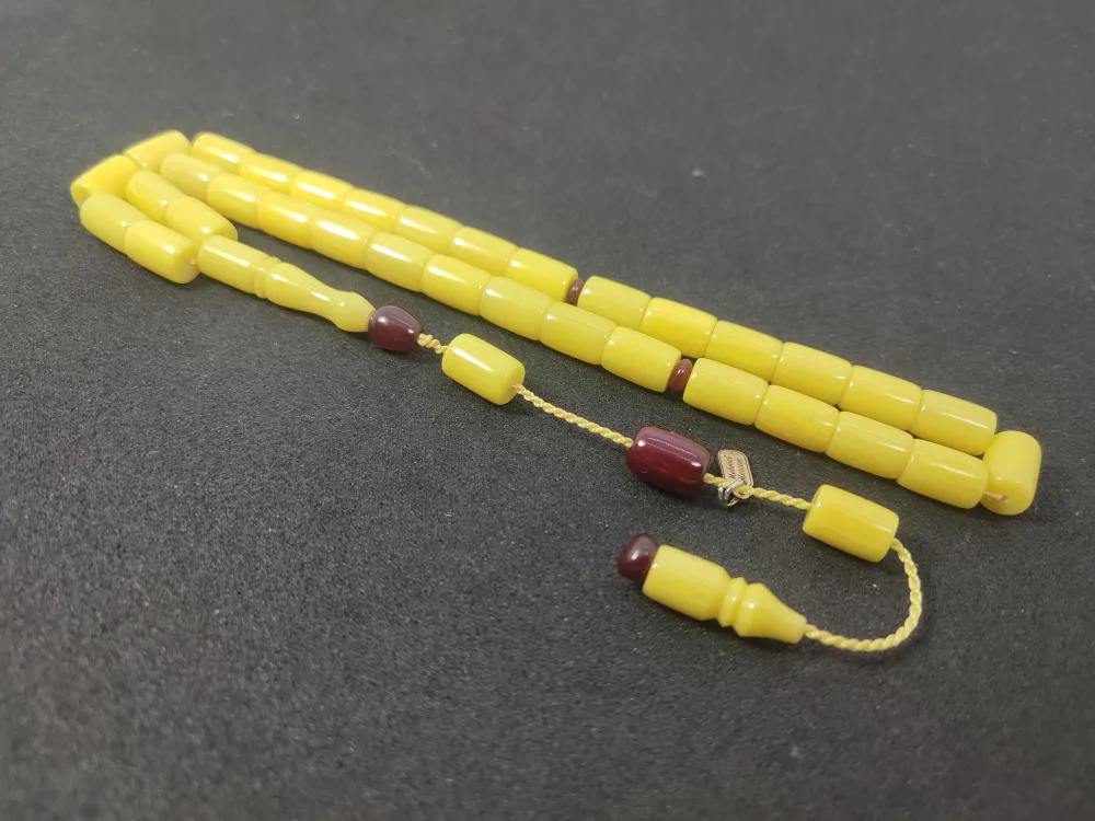 Mehmet Mercan Usta Eseri̇ Traşlı Sıkma Kehri̇bar küçük resim 3