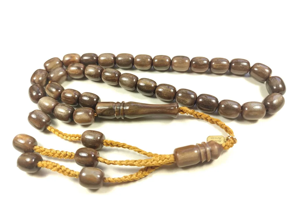 Mehmet Mercan Usta İmzalı Zaza  Model Sıkma Kehri̇bar küçük resim 3