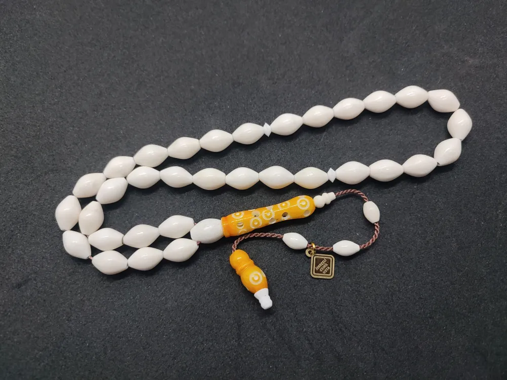 İskeçeli̇ Cemi̇l Usta Eseri̇ İmame Hi̇tame Kalem Oyma Deve Kemi̇ği̇ küçük resim 3