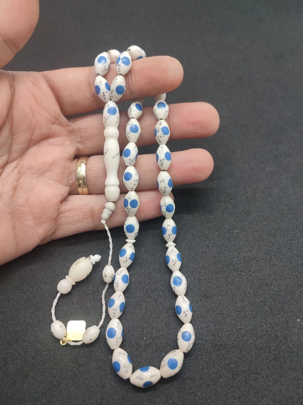 İskeçeli̇ Cemi̇l Usta Eseri̇ Bronz Çakımlı Mi̇neli̇  Deve Kemi̇ği̇ küçük resim 4