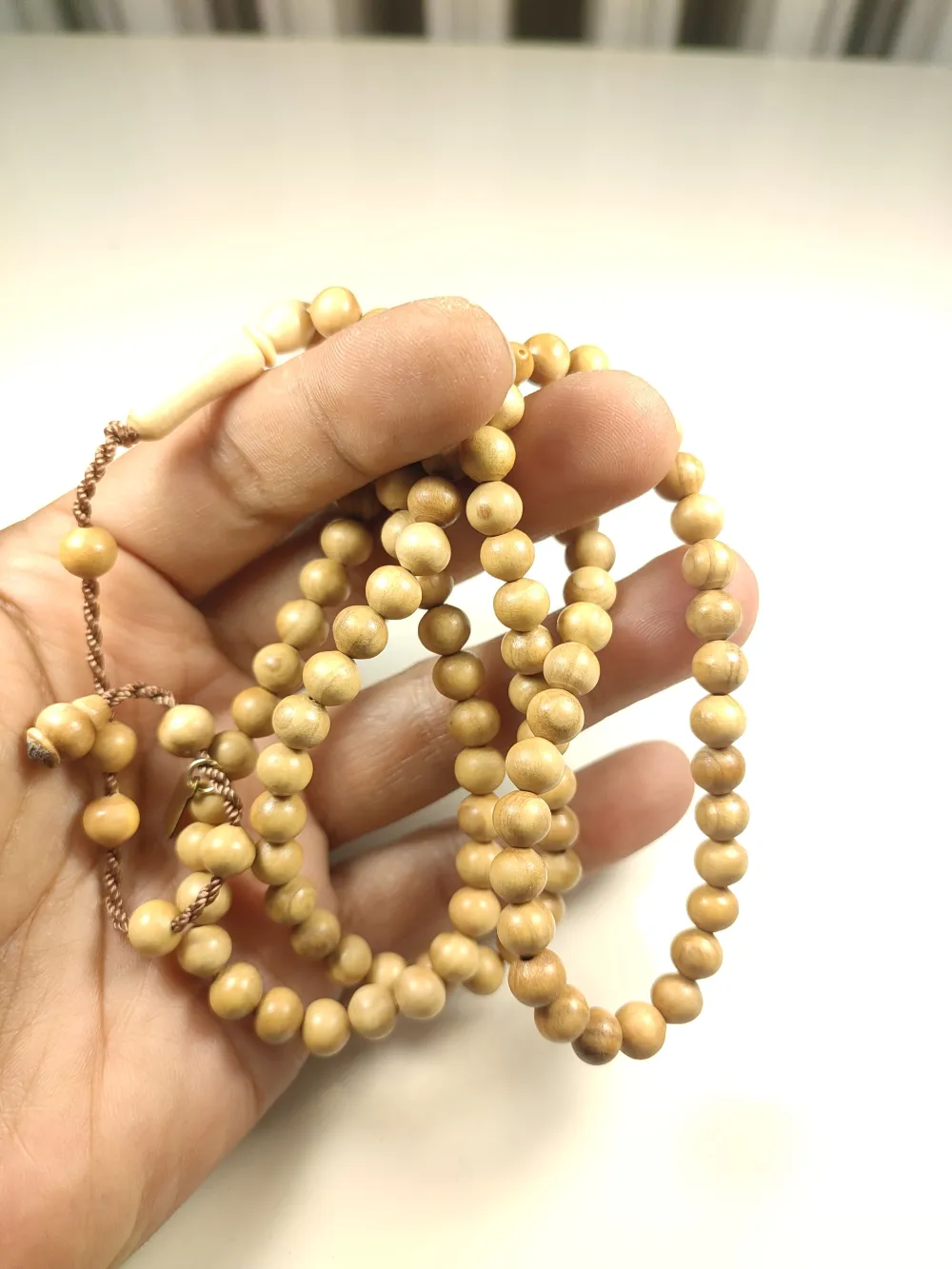 Hali̇l Hi̇lmi̇ Usta Eseri̇ Palmi̇ye Ağacı Namaz Tesbi̇hi̇ küçük resim 5