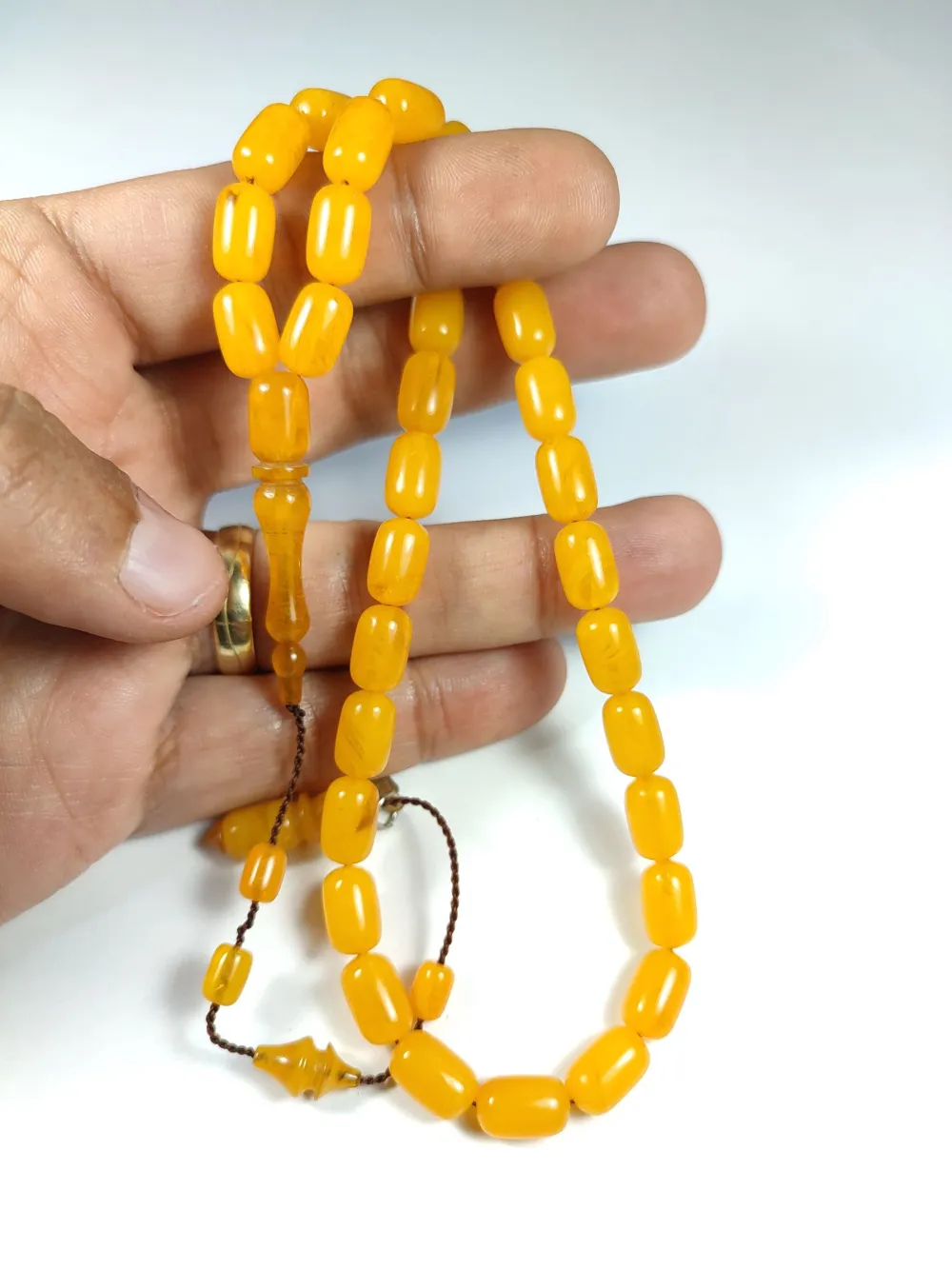 Ayhan Turan Usta İşi̇ İmzalı  Sıkma Kehri̇bar küçük resim 4