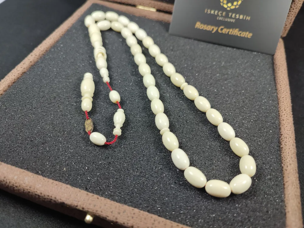 Bedri̇ Ala Usta Eseri̇ 18.50 Gr. İmzalı Halkalı Pati̇nli̇ Mahjong (Eski̇ Oyun Taşı) küçük resim 3