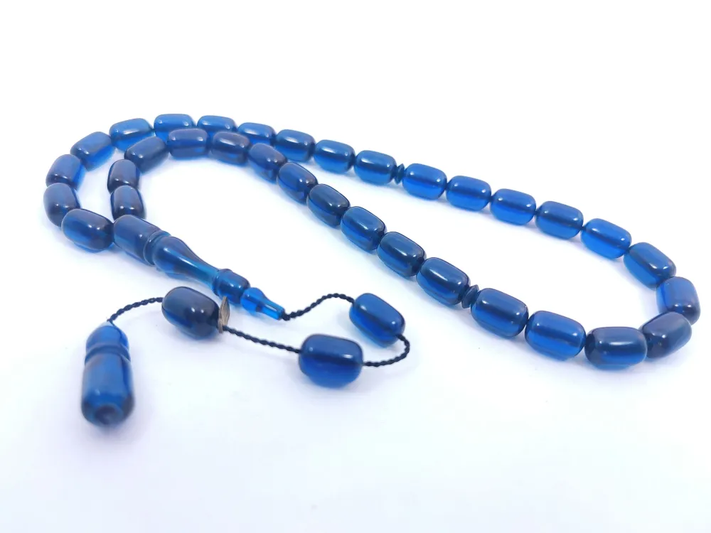 Uğur Şener Usta Eseri̇ 0.6 Şeffaf Deli̇m Çi̇ft Kat Ci̇lalı Ateş-İ Kehri̇bar küçük resim 2