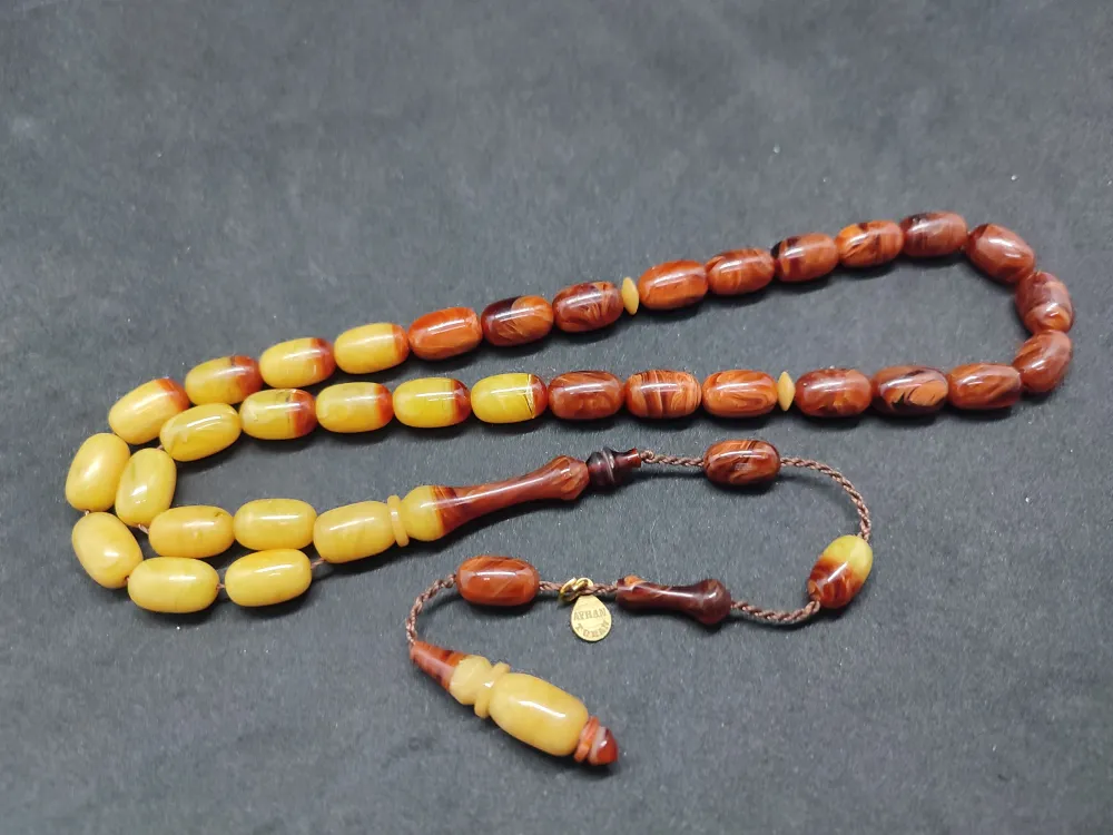 Ayhan Turan Usta Eseri̇ Ful Hare Ful Damar Eski̇ 0.6 Mm Deli̇m Sıkma Kehri̇bar