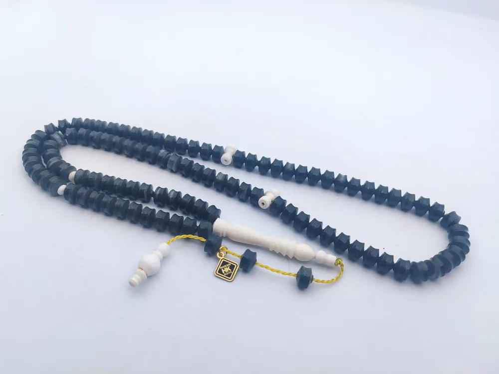 Hakan Kaya Usta Eseri̇ Deve Kemi̇ği̇ Kombi̇nli̇ Fransız Galali̇t Namaz Tesbi̇hi̇