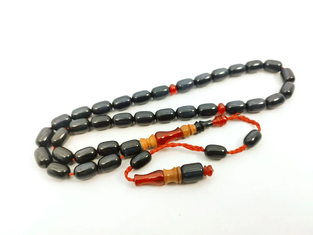 Emi̇ne Reşvani̇ Usta Eseri̇ İmame Hi̇tame Kuka Eski̇ Katali̇n Kombi̇nli̇ Sıkma Kehri̇bar küçük resim 2