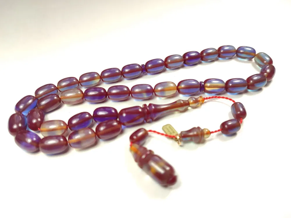 Mehmet Mercan Usta Eseri̇ İmzalı Aykırı Renk Ateş Kehri̇bar