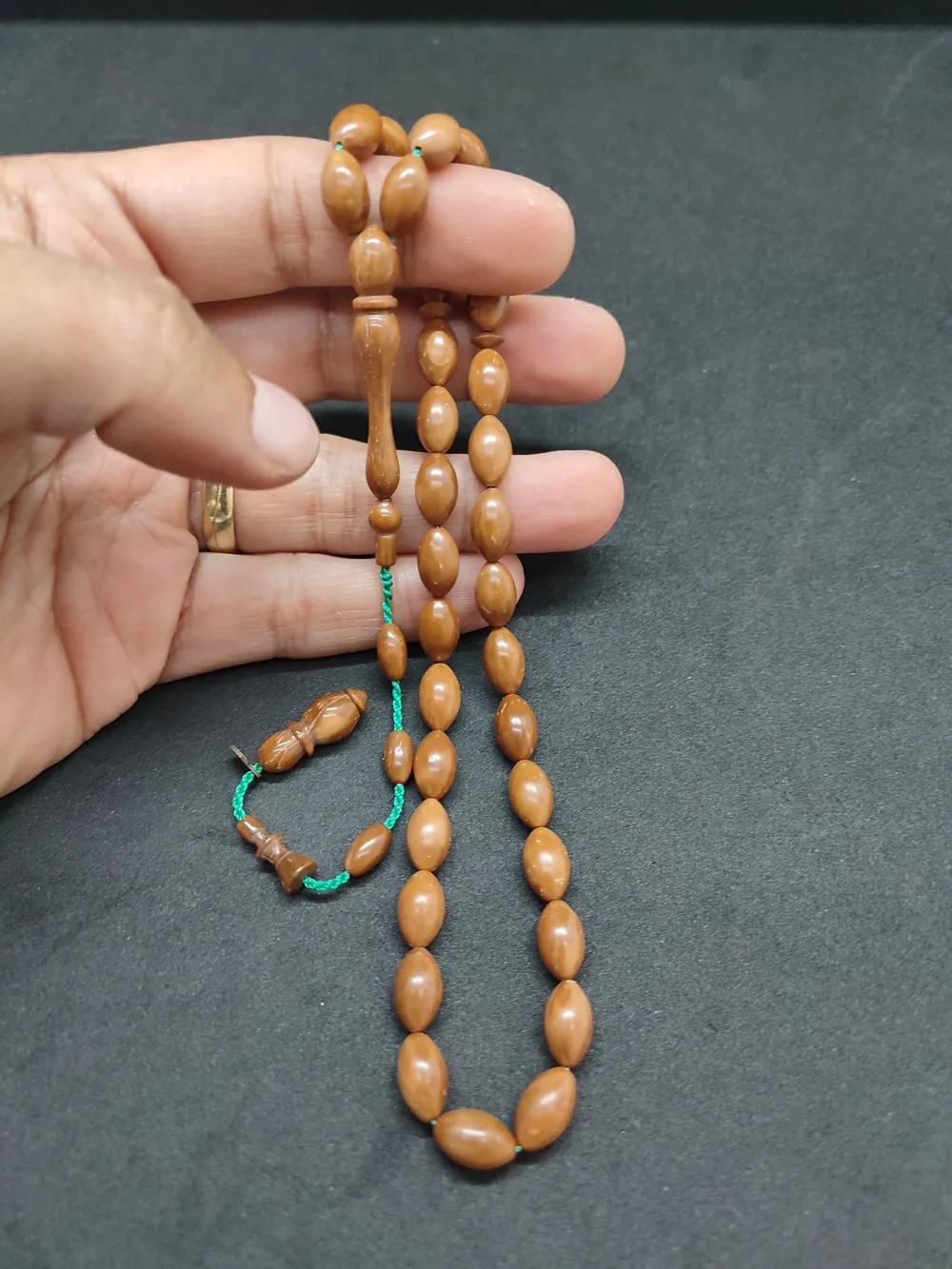 Dalgıç Usta Eseri̇ Kuru Torna Çi̇ft Ci̇la  Naturel Kuka küçük resim 5