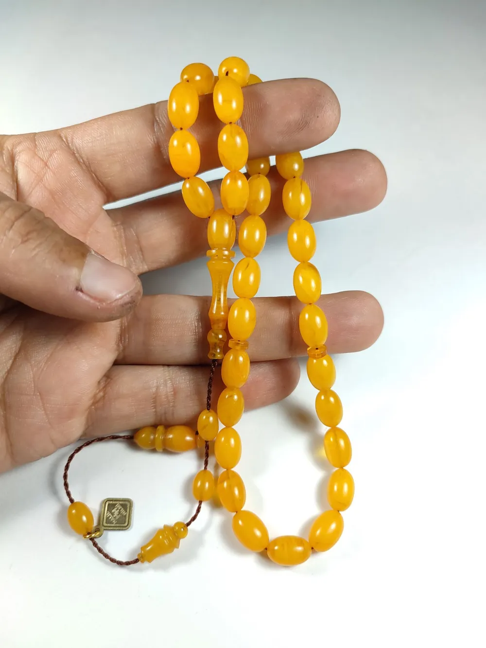 Hakan Kaya Usta İşi̇ İmzalı Sıkma Kehri̇bar küçük resim 4