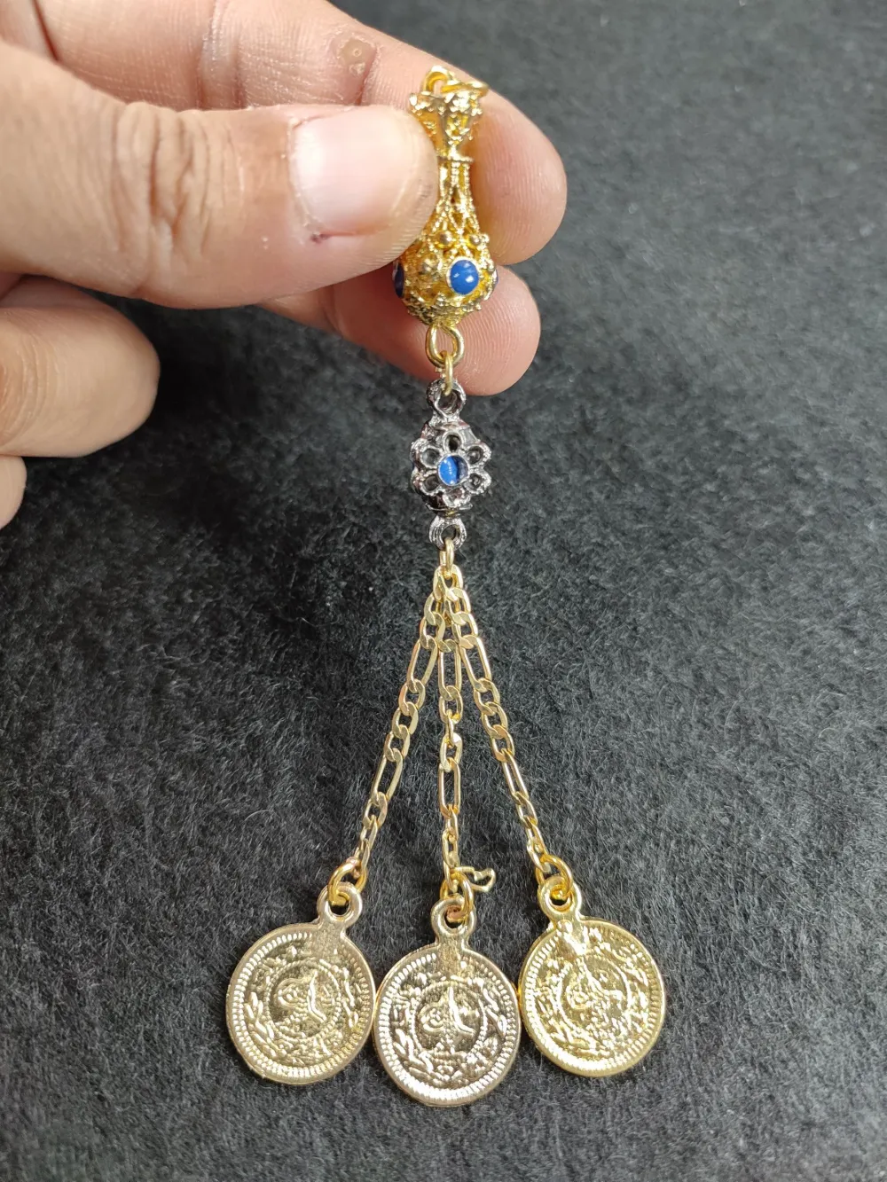 Alman Gümüş Tesbi̇h Püskülü küçük resim 3