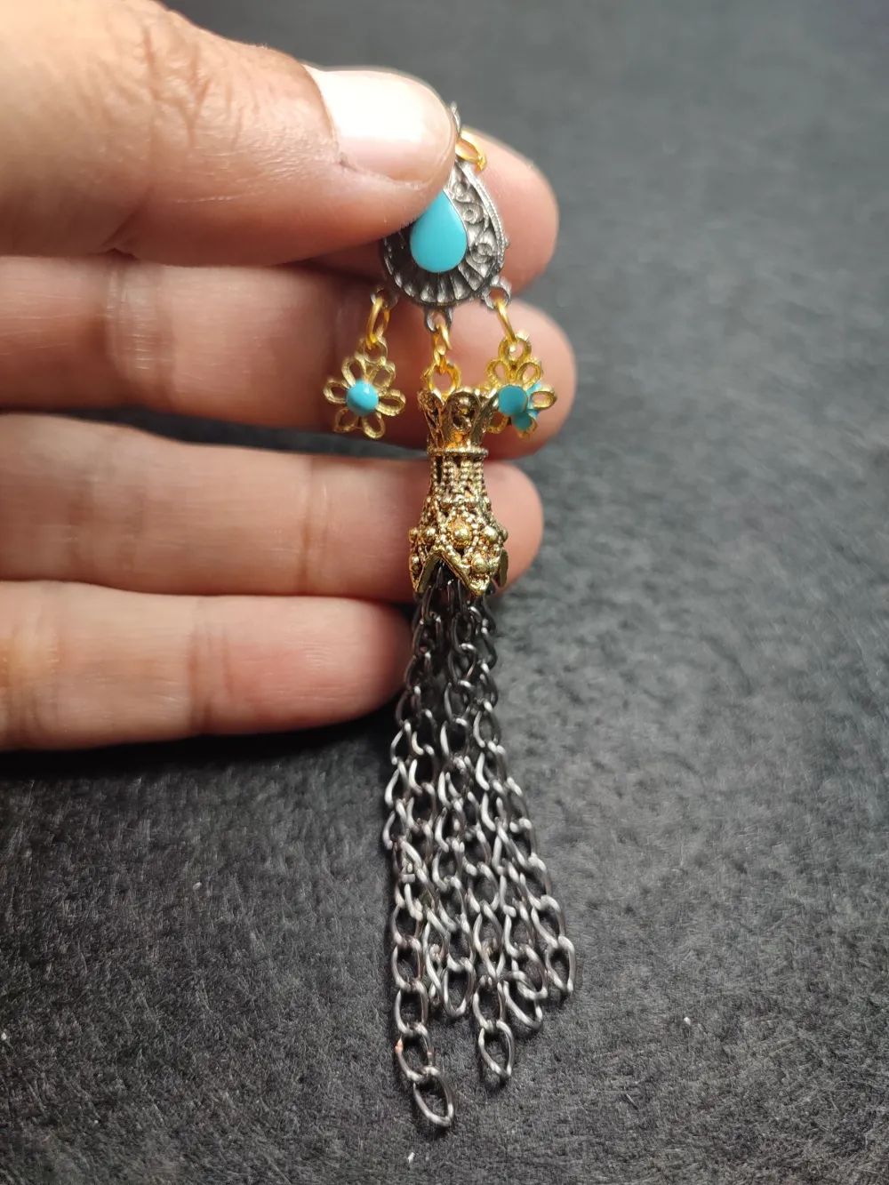 Alman Gümüş Püskül küçük resim 3