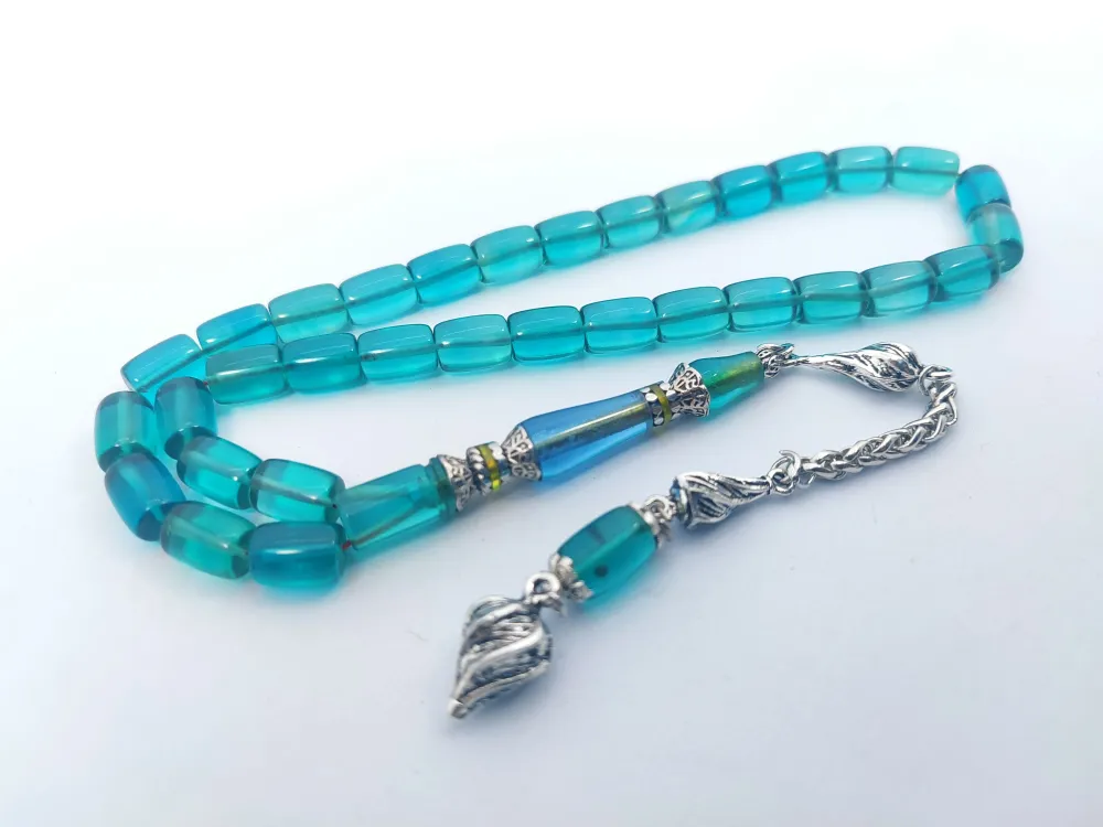 925 Ayar Gümüş Nakkaş Çi̇ft Kat Torna Çi̇ft Ci̇lalı Alman Zar Kehri̇bar