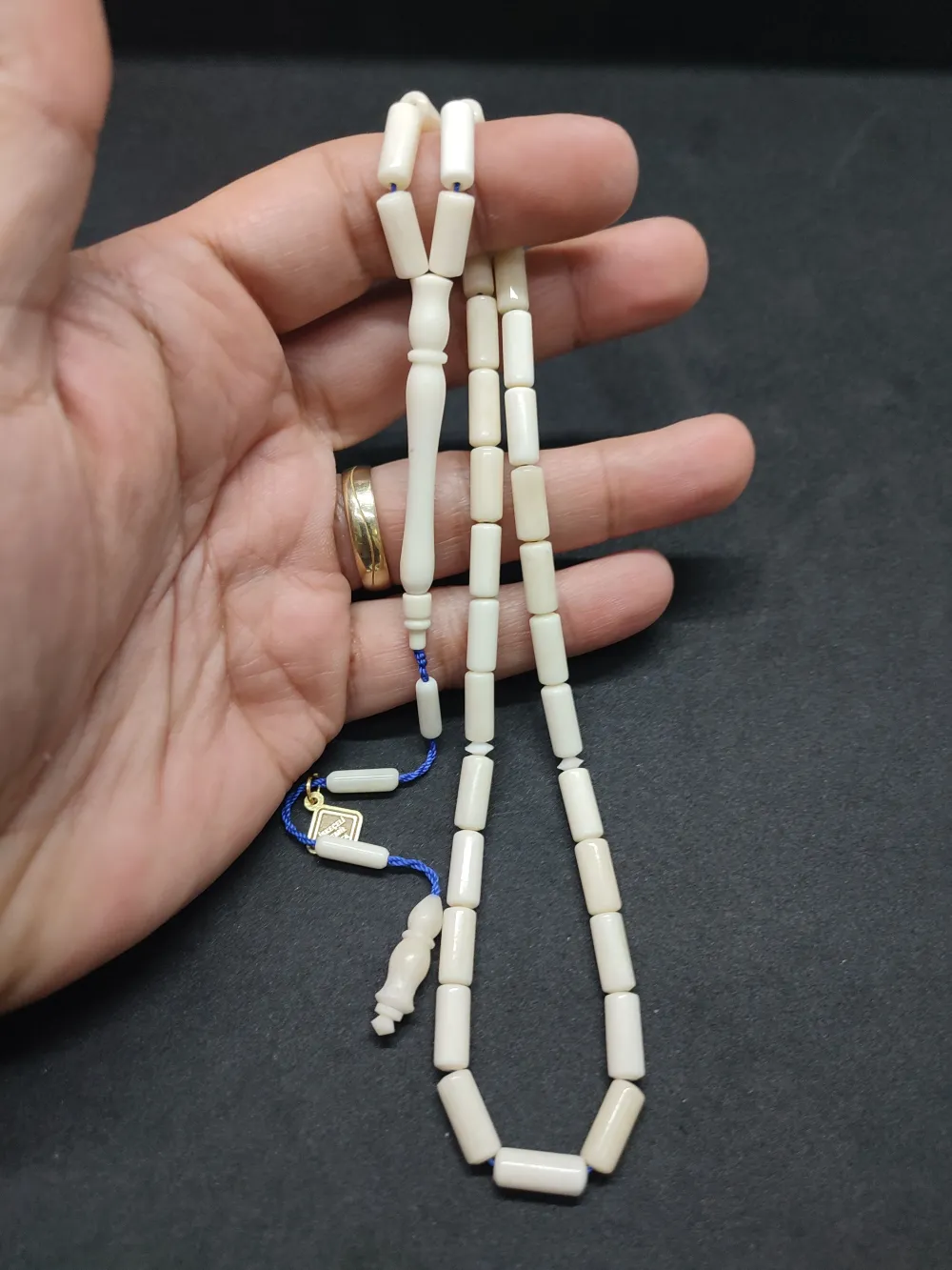 İskeçeli̇ Cemi̇l Usta Eseri̇ Sülün İmame Naturel Bali̇na Kemi̇ği̇ küçük resim 4