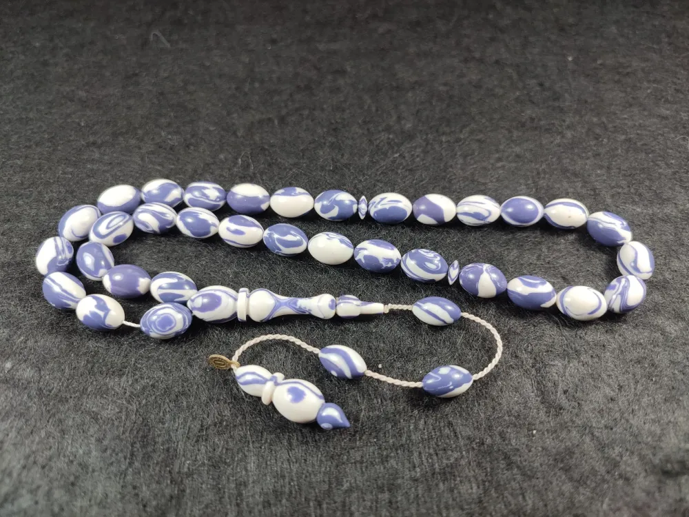 Fati̇h Erbabacan Usta İşi̇ İmzalı Mühürlü Kertenkele  Model Ari̇zona Fi̇ruze küçük resim 2