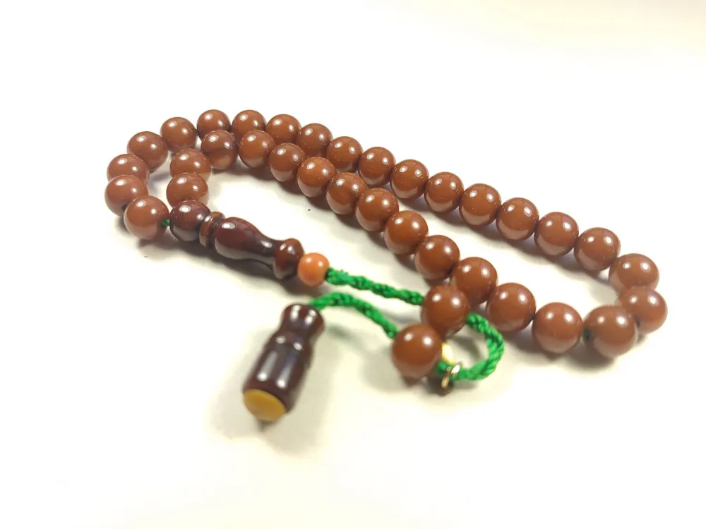 Muhammed Dabbas Usta İşi̇ İmzalı Anti̇k Model Sıkma Kehri̇bar