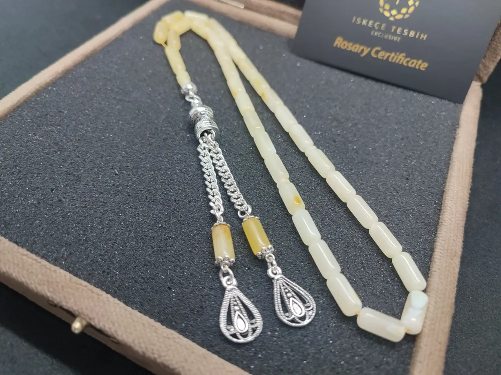 Gümüş Püsküllü Vıp Kadi̇fe Kutulu 13.29 Gr.  Hatasız Kali̇ngrad Krali̇çe Kaya Damla küçük resim 2