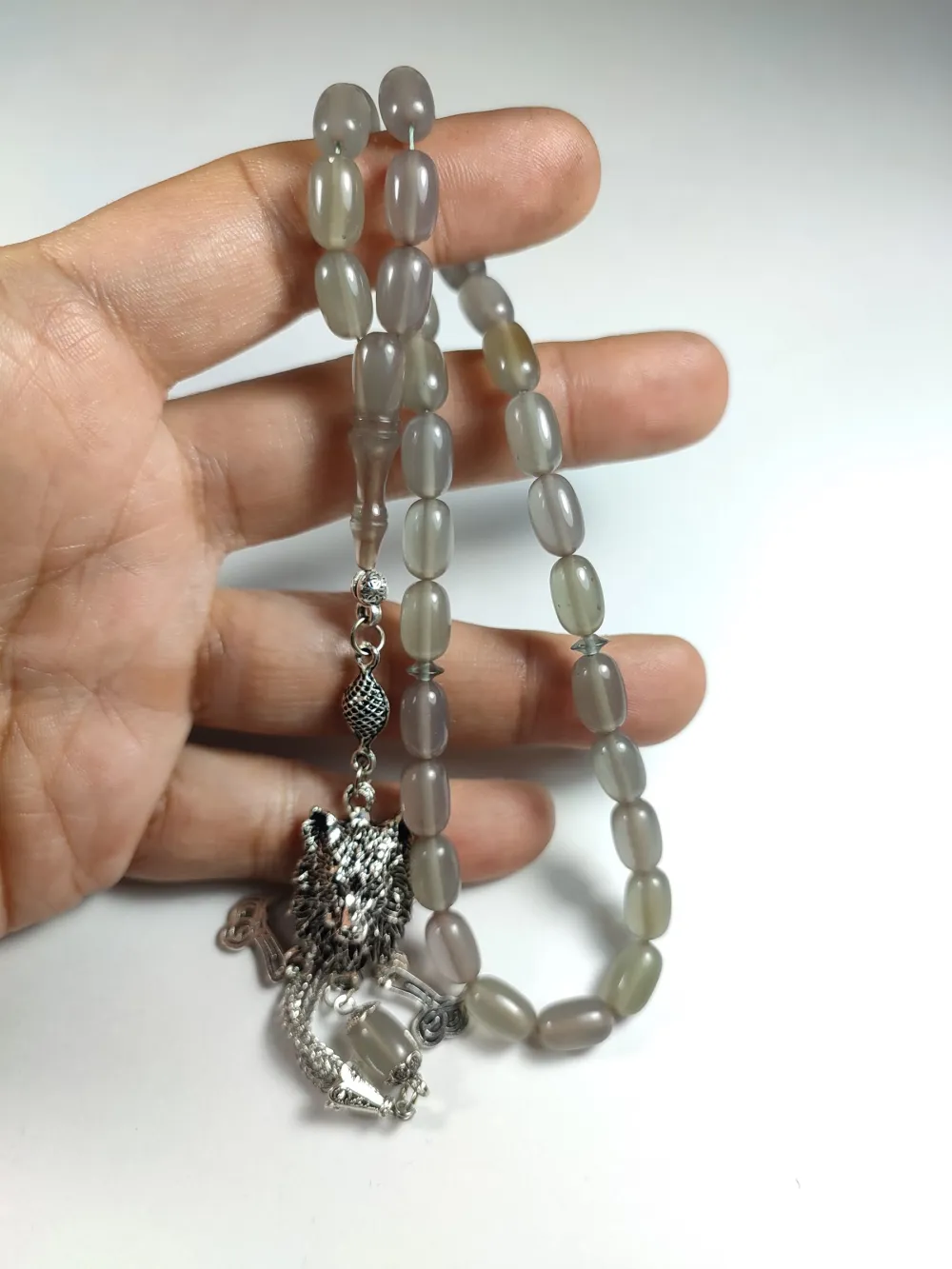 Alman Gümüş Kaplama Püskül Kombi̇nli̇ Katali̇n küçük resim 5