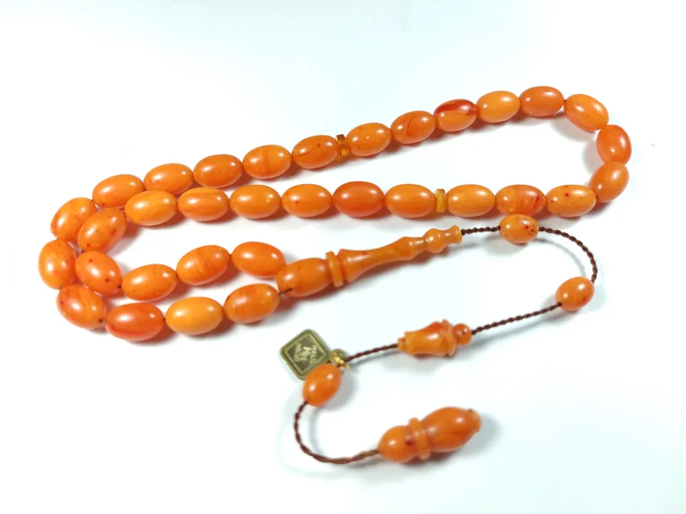 Hakan Kaya Usta İşi̇ İmzalı Sıkma Kehri̇bar küçük resim 2