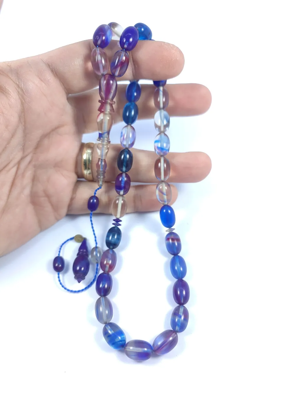 Mehmet Arıcı Usta Eseri̇ 0.6 Mm Deli̇m Çi̇ft Zımpara Çi̇ft Ci̇lalı Katali̇n Obje küçük resim 4