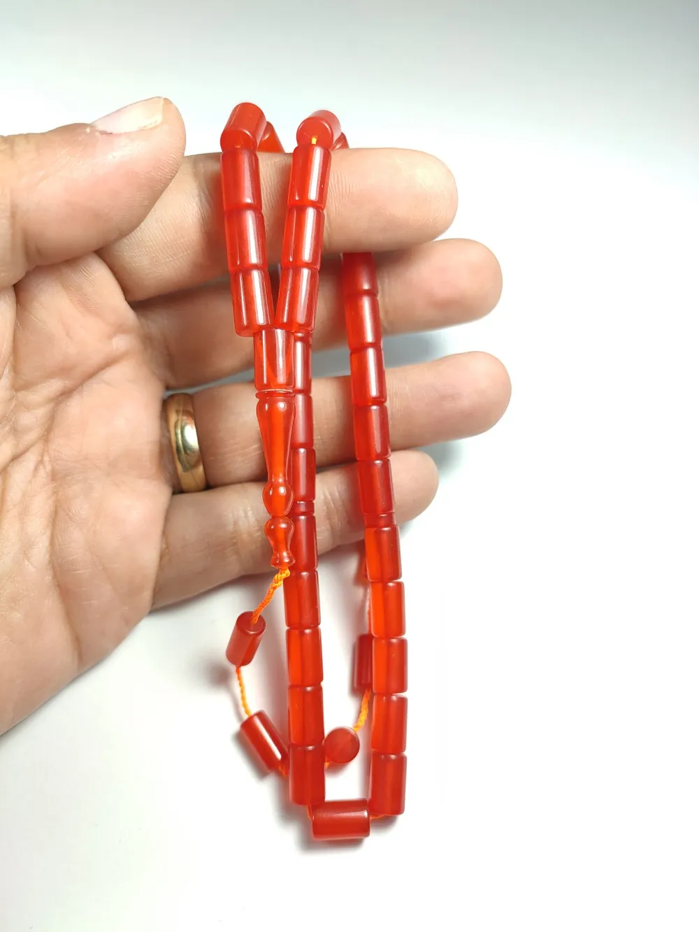 Mehmet Sancaktar Usta İşi̇ İmzalı Mühürlü  Zar Kehri̇bar küçük resim 5