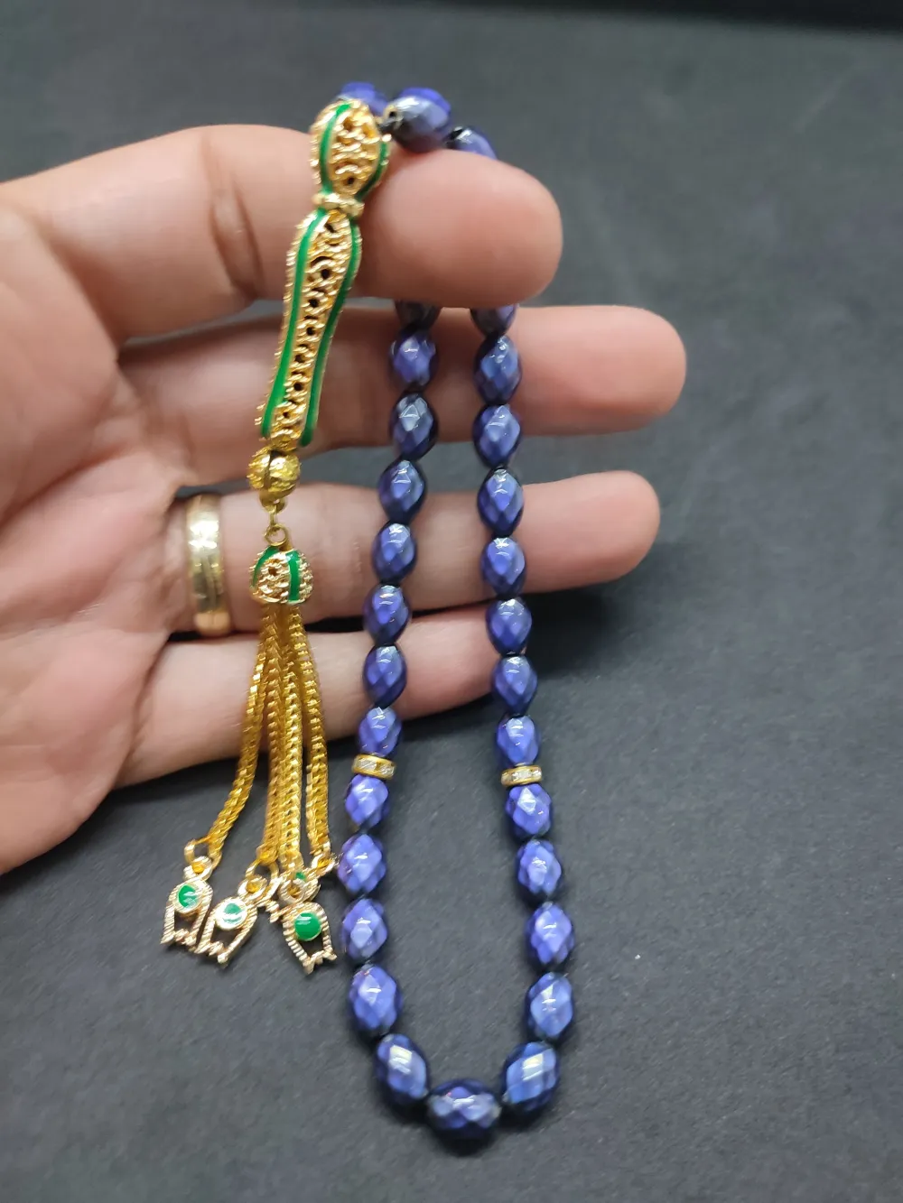 Telkari̇ Püskül Kombi̇nli̇ El Isısına Göre 7 Renk Deği̇şti̇ren Hi̇s Taşı küçük resim 5